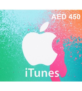 iTunes AED 450 Card AE Key 